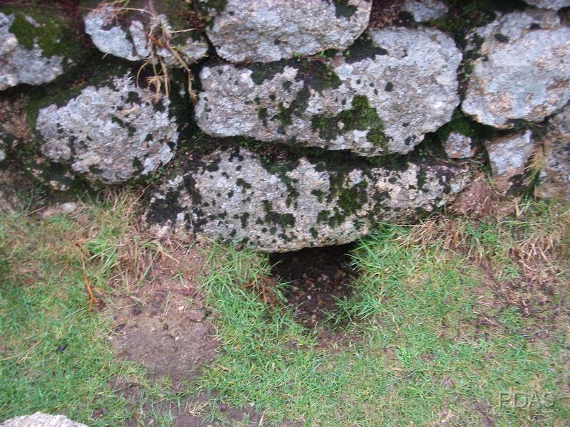 RSA_033.JPG - Drainage channel in centre of lower wall of longhouse